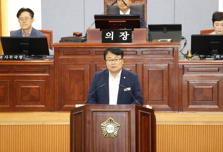 최덕종 남구의원 ‘예산 삭감으로 친환...