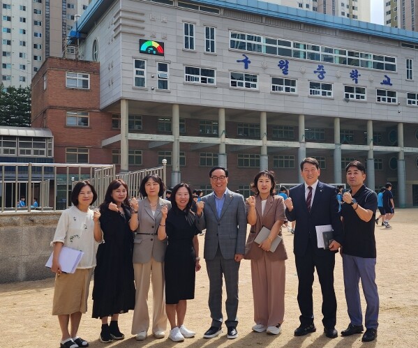 인천시의회 한민수 의원, 구월중학교 ...