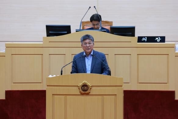 신의준 전남도의원, 사수도 해역......