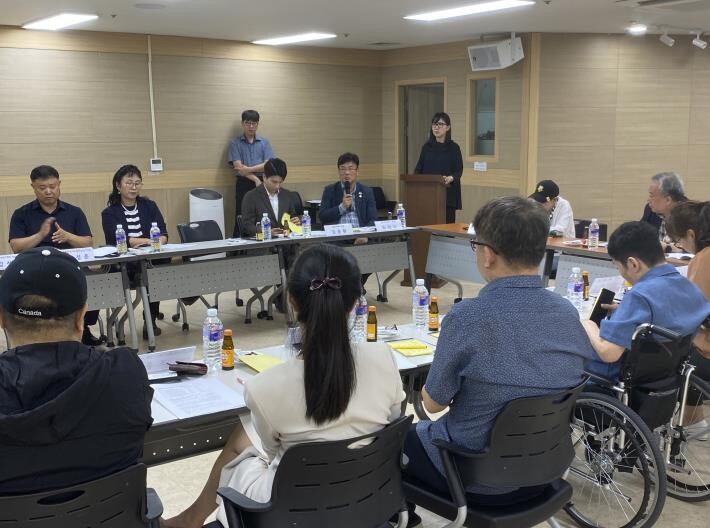 경기도의회 최만식 의원, 장애인단체와...