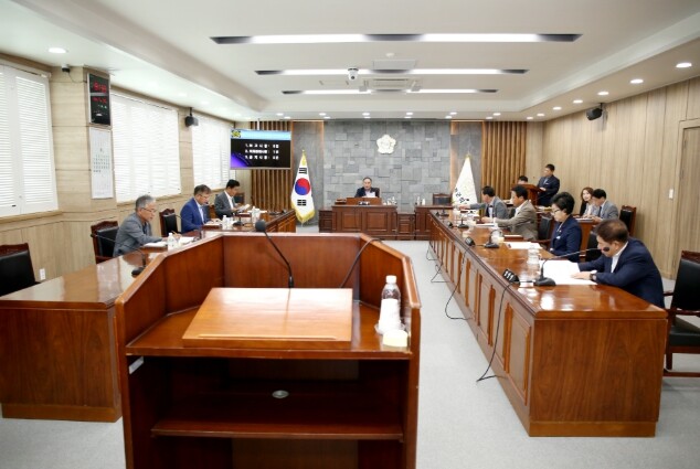 영광군의회, 제27회 의원간담회 개최...