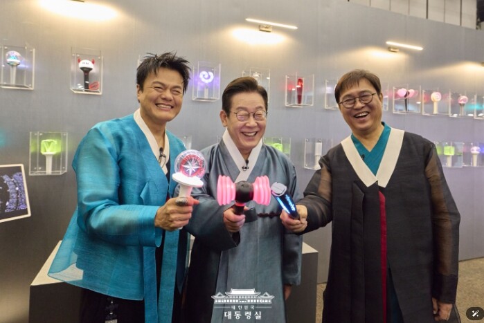 이재명 대통령. 대중문화교류위원회 출...