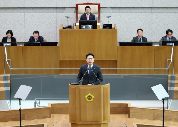 문승호 경기도의원, 5분 자유발언 통...