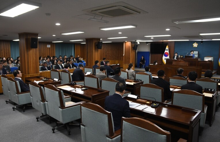 미추홀구의회, 제292회 정례회 개회...