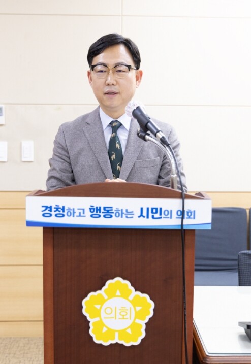 순천시의회 김태훈 의원, 