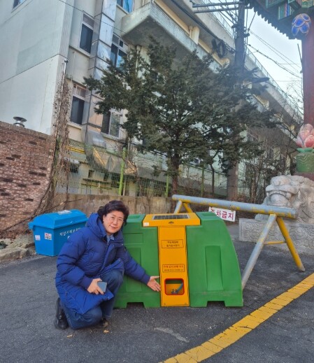 강북구의회 최미경의원, 화계중학교 앞...
