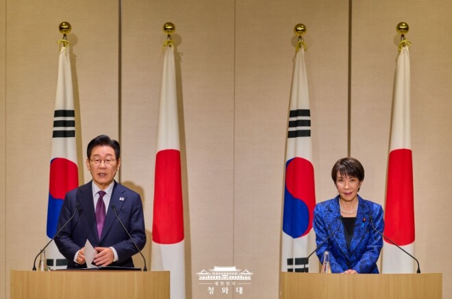 한·일 정상 "포괄적 협력 ...