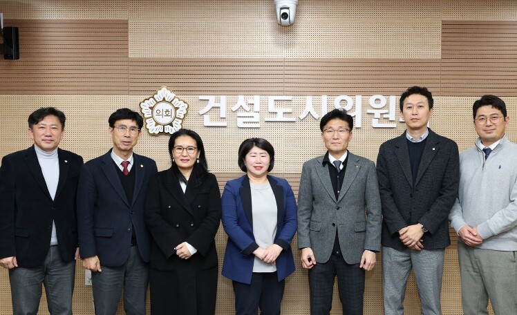 아산시의회 건설도시위원회, 지역 건설...