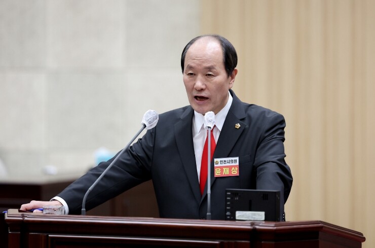 인천시의회 윤재상 의원, 덕신고 기숙...